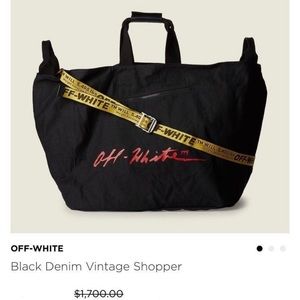 Off-White Duffel Bag